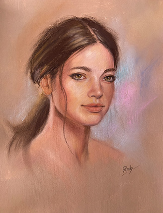 Pastel portrait