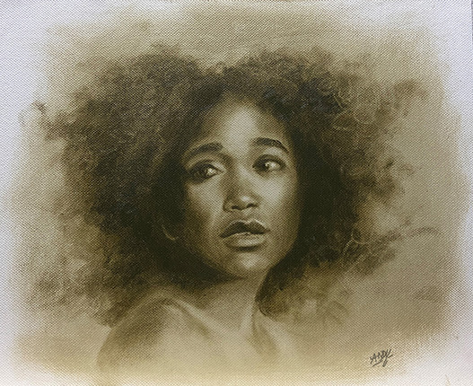 Portrait, oil painting