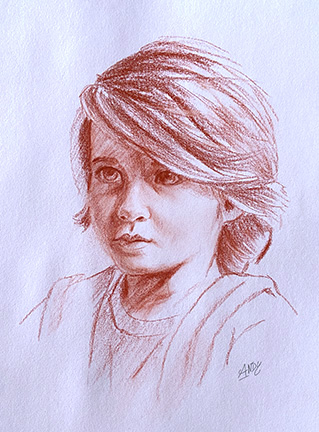Portrait drawing